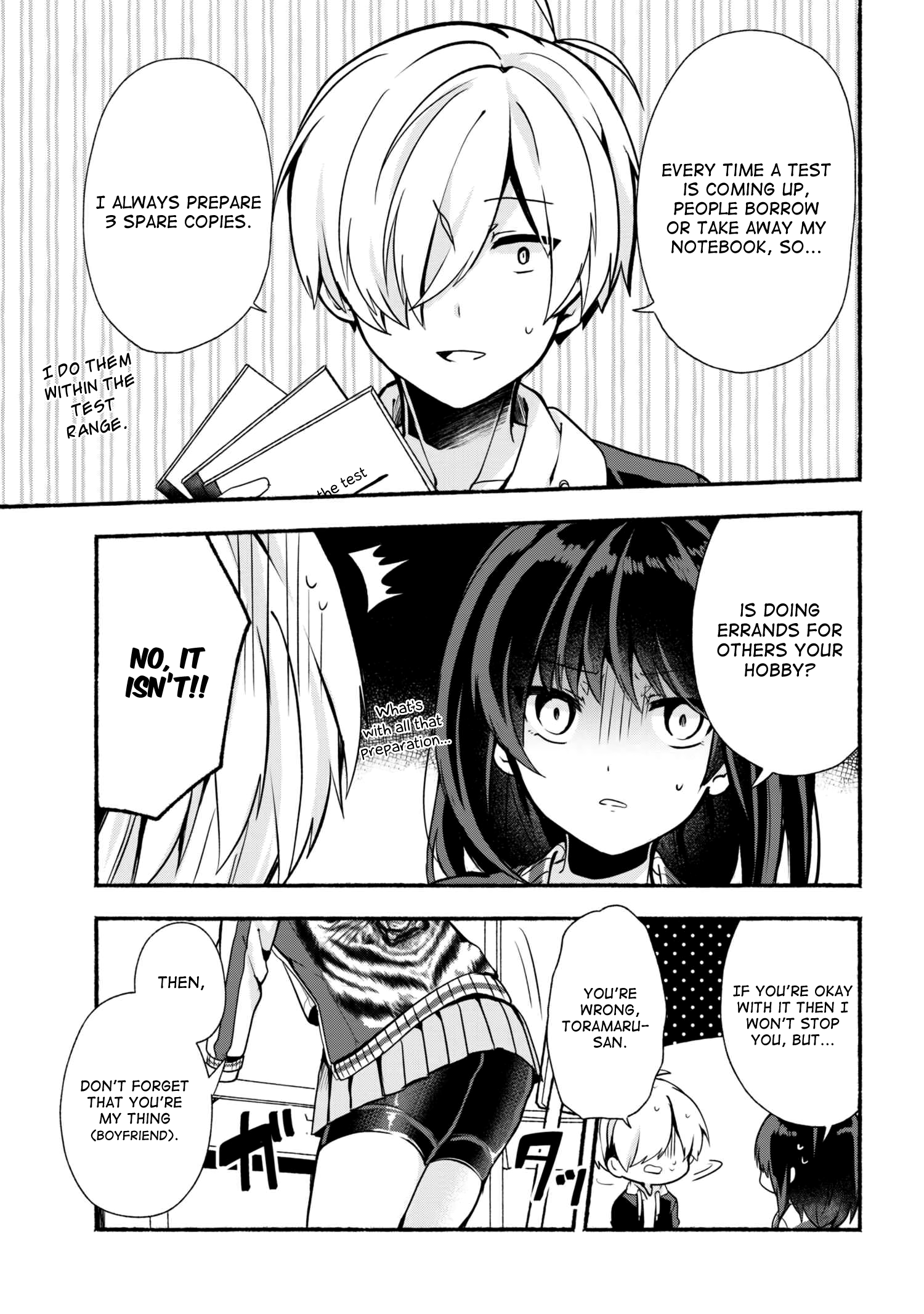 Pashiri na Boku to Koisuru Banchou-san Chapter 19 6